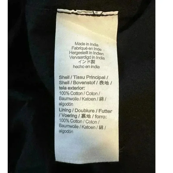 NEW‎ J. Crew Women’s Medium Black Smocked midi dress NWT - Picture 7 of 8